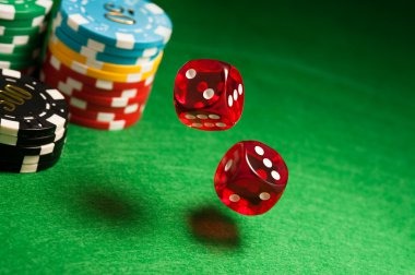 Live dealer conducting Sic Bo game